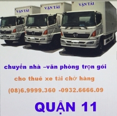 xe tải chở hàng quận 11